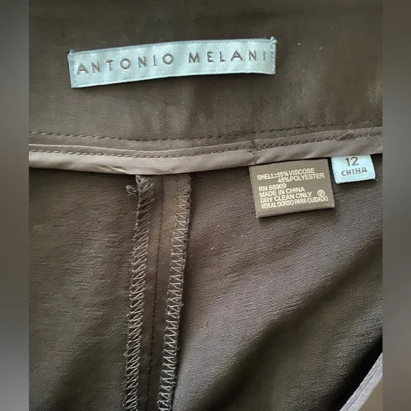 ANTONIO MELANI Black Pantsuit - Picture 2 of 3